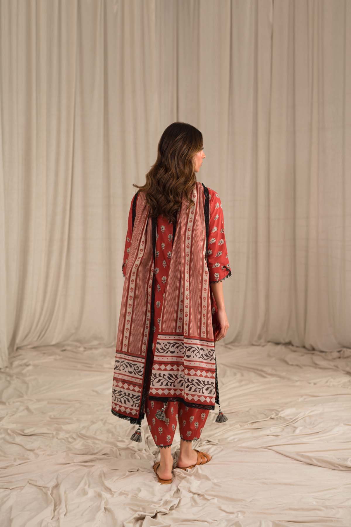 Sahar | Print Edit SS24 | P-01 - Khanumjan  Pakistani Clothes and Designer Dresses in UK, USA 