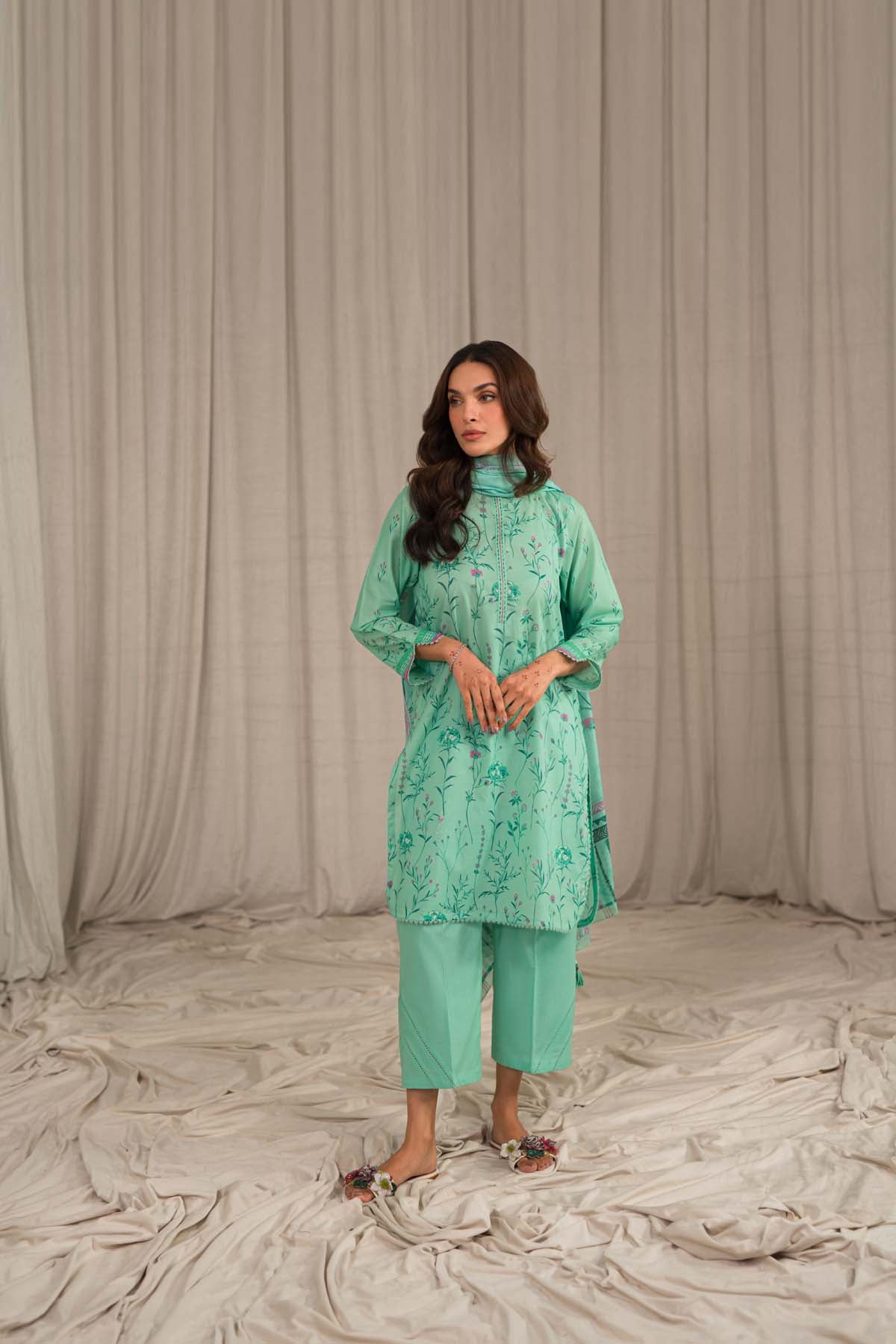 Sahar | Print Edit SS24 | P-13 - Khanumjan  Pakistani Clothes and Designer Dresses in UK, USA 