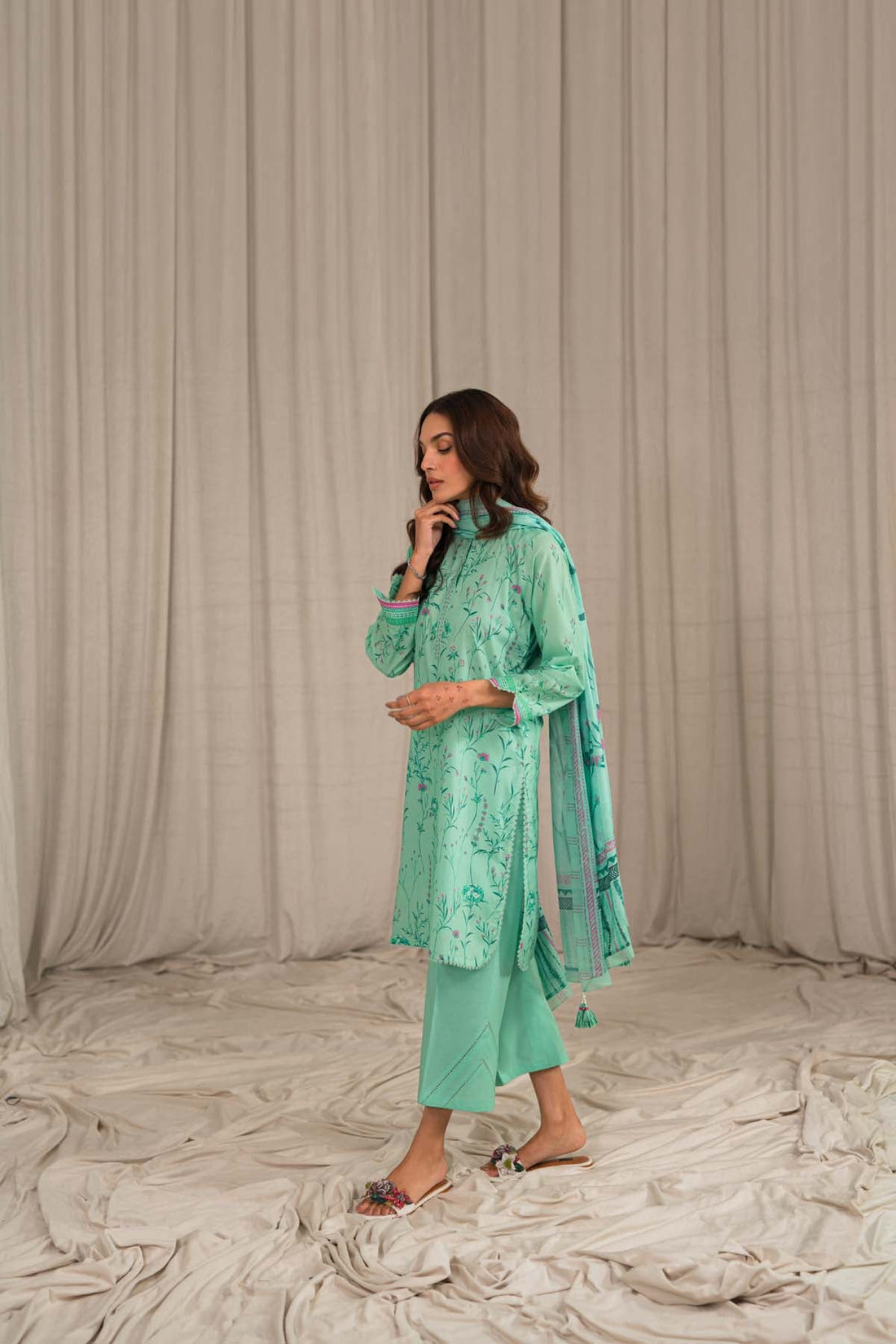 Sahar | Print Edit SS24 | P-13 - Khanumjan  Pakistani Clothes and Designer Dresses in UK, USA 