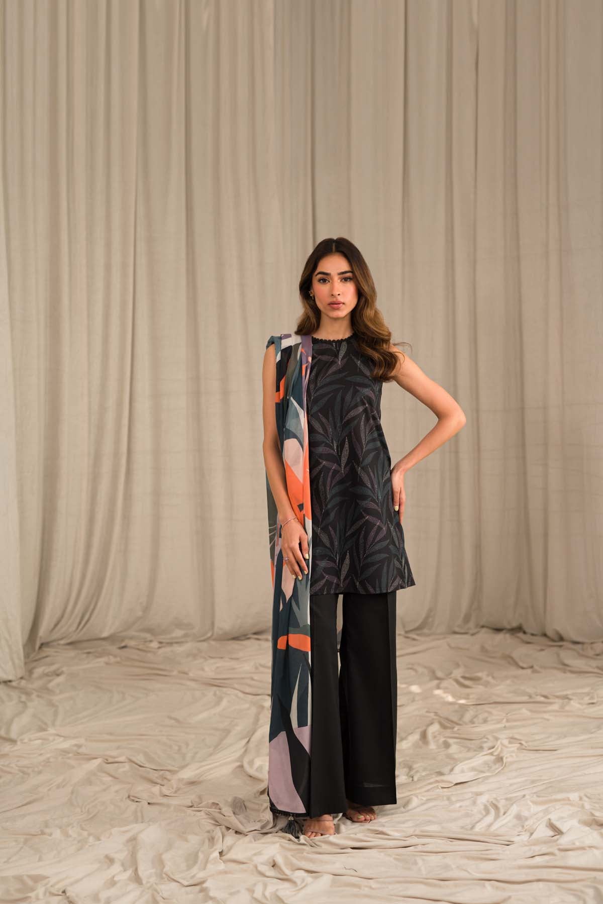 Sahar | Print Edit SS24 | P-08 - Khanumjan  Pakistani Clothes and Designer Dresses in UK, USA 