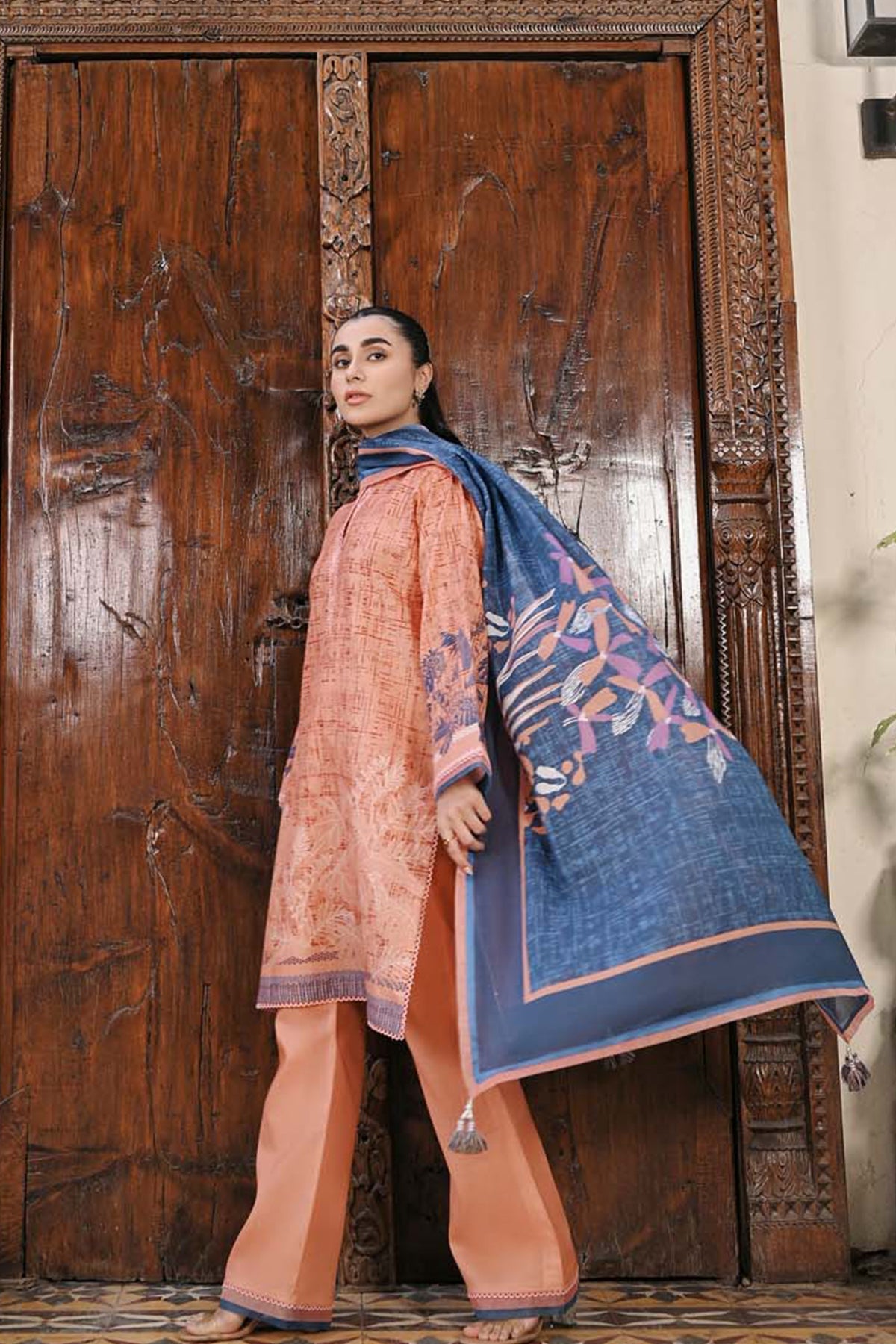 Sahar | Print Edit SS24 | P-15 - Khanumjan  Pakistani Clothes and Designer Dresses in UK, USA 