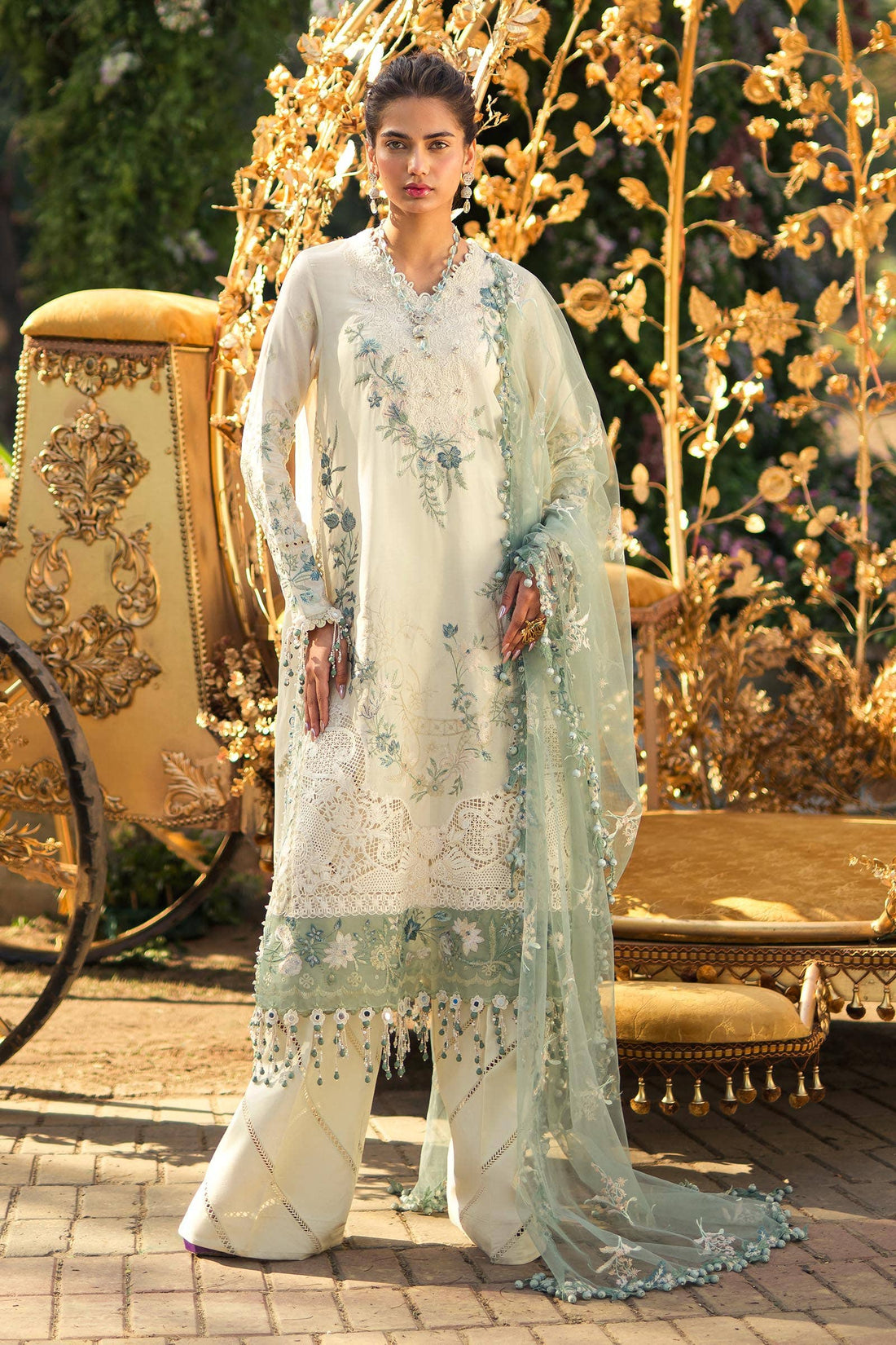 Sana Safinaz | Luxury Collection 24 | L241-003A-3CT - Khanumjan  Pakistani Clothes and Designer Dresses in UK, USA 