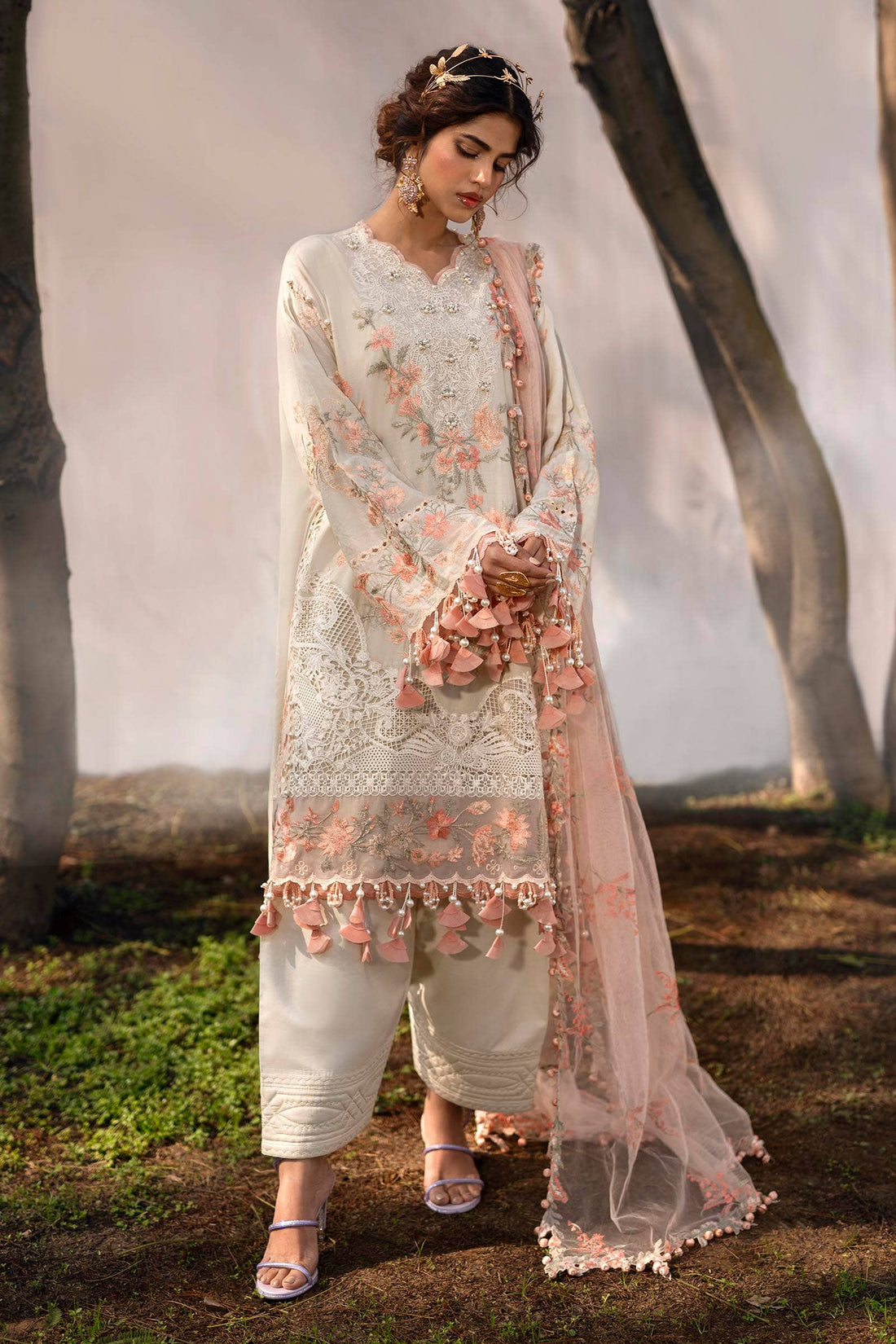 Sana Safinaz | Luxury Collection 24 | L241-003B-3CT - Khanumjan  Pakistani Clothes and Designer Dresses in UK, USA 