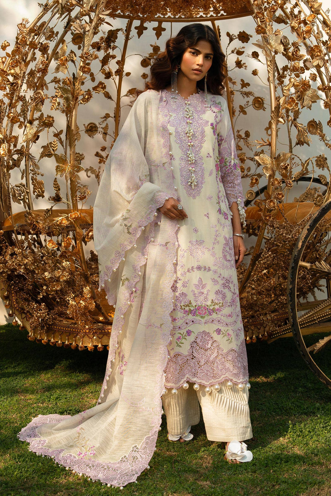 Sana Safinaz | Luxury Collection 24 | L241-004B-3CV - Khanumjan  Pakistani Clothes and Designer Dresses in UK, USA 