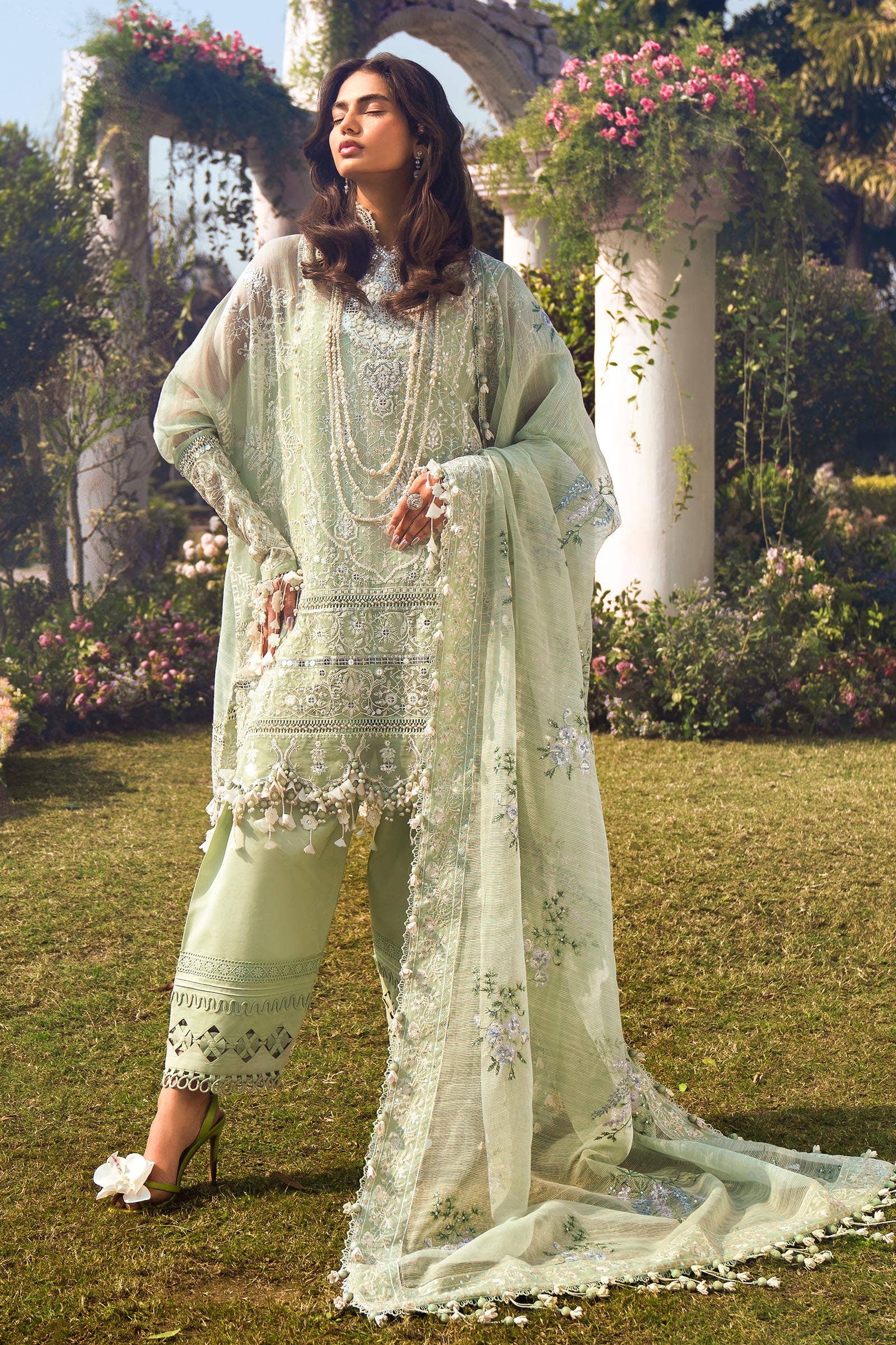 Sana Safinaz | Luxury Collection 24 | L241-006B-3CV - Khanumjan  Pakistani Clothes and Designer Dresses in UK, USA 