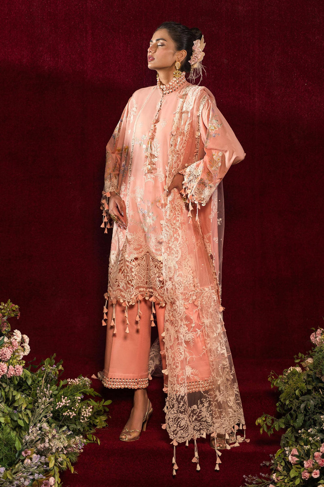 Sana Safinaz | Luxury Collection 24 | L241-007A-3CT - Khanumjan  Pakistani Clothes and Designer Dresses in UK, USA 