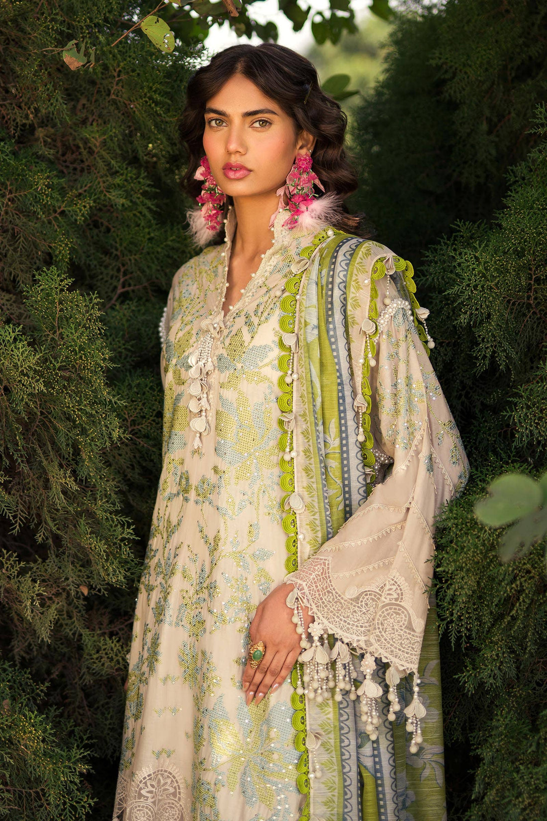 Sana Safinaz | Luxury Collection 24 | L241-008A-3CV - Khanumjan  Pakistani Clothes and Designer Dresses in UK, USA 