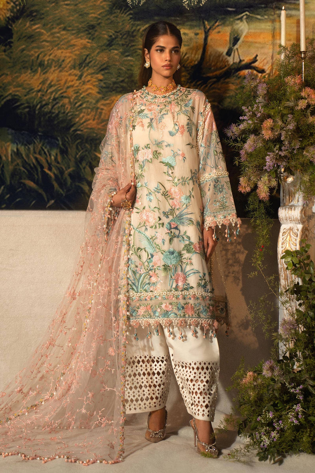 Sana Safinaz | Luxury Collection 24 | L241-009B-3CT - Khanumjan  Pakistani Clothes and Designer Dresses in UK, USA 