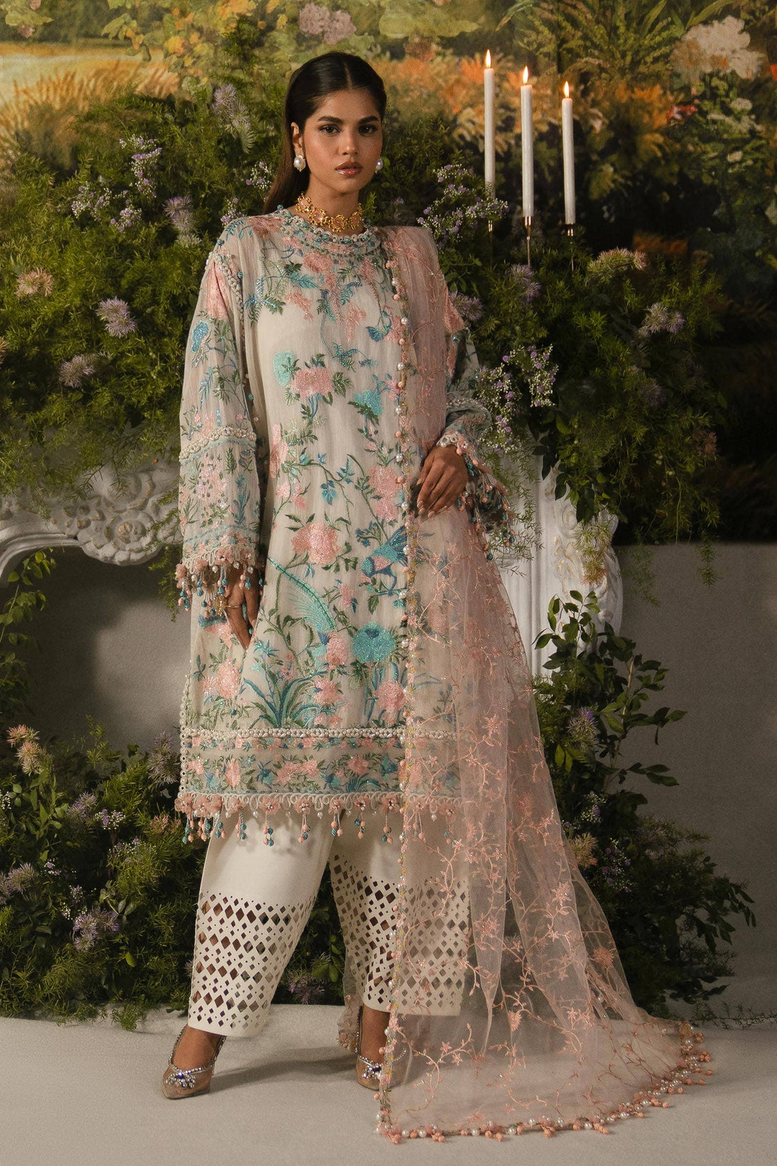 Sana Safinaz | Luxury Collection 24 | L241-009B-3CT - Khanumjan  Pakistani Clothes and Designer Dresses in UK, USA 