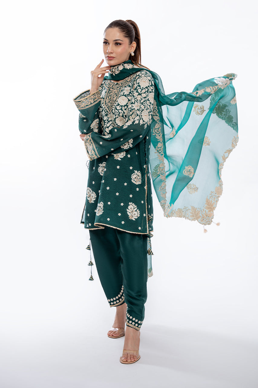 Sania Maskatiya | Eid Collection | Jinani (B) - Khanumjan  Pakistani Clothes and Designer Dresses in UK, USA 