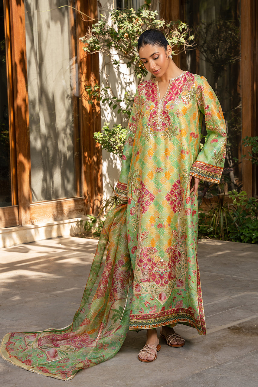 Sania Maskatiya | Eid Collection | Aliza (B) - Khanumjan  Pakistani Clothes and Designer Dresses in UK, USA 