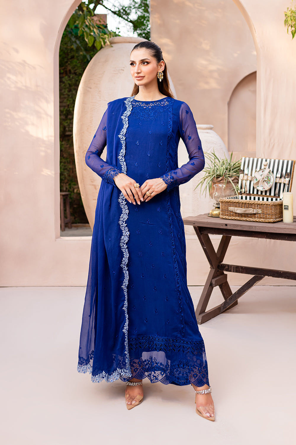 Azure | Ensembles Embroidered Formals | Sapphire Symphony - Khanumjan  Pakistani Clothes and Designer Dresses in UK, USA 