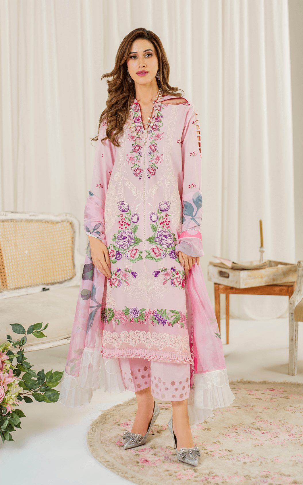 Asifa and Nabeel | Pretty in Pink Limited Edition | Sedum (PP-9) - Khanumjan  Pakistani Clothes and Designer Dresses in UK, USA 
