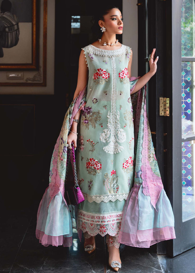 Shiza Hassan | Aira Luxury Pret | Azure - Khanumjan  Pakistani Clothes and Designer Dresses in UK, USA 
