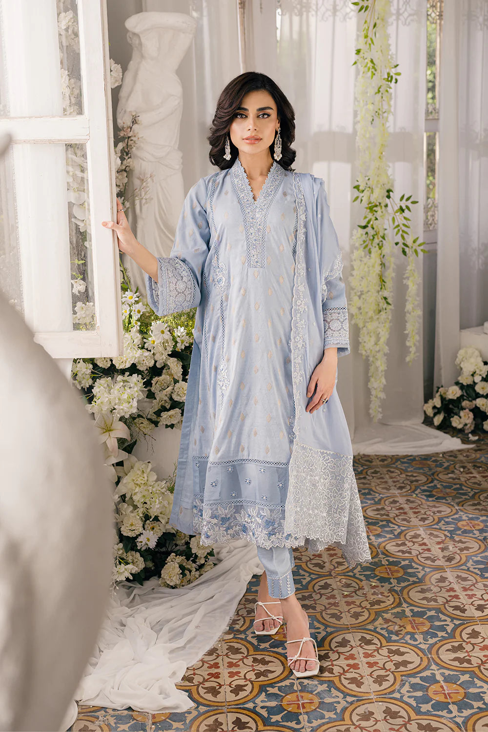 Azure | Ensembles Embroidered Formals | Slate Symphony - Khanumjan  Pakistani Clothes and Designer Dresses in UK, USA 