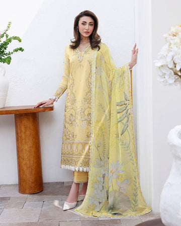 Roheenaz | Floral Reverie Luxury Lawn | Summer Glow