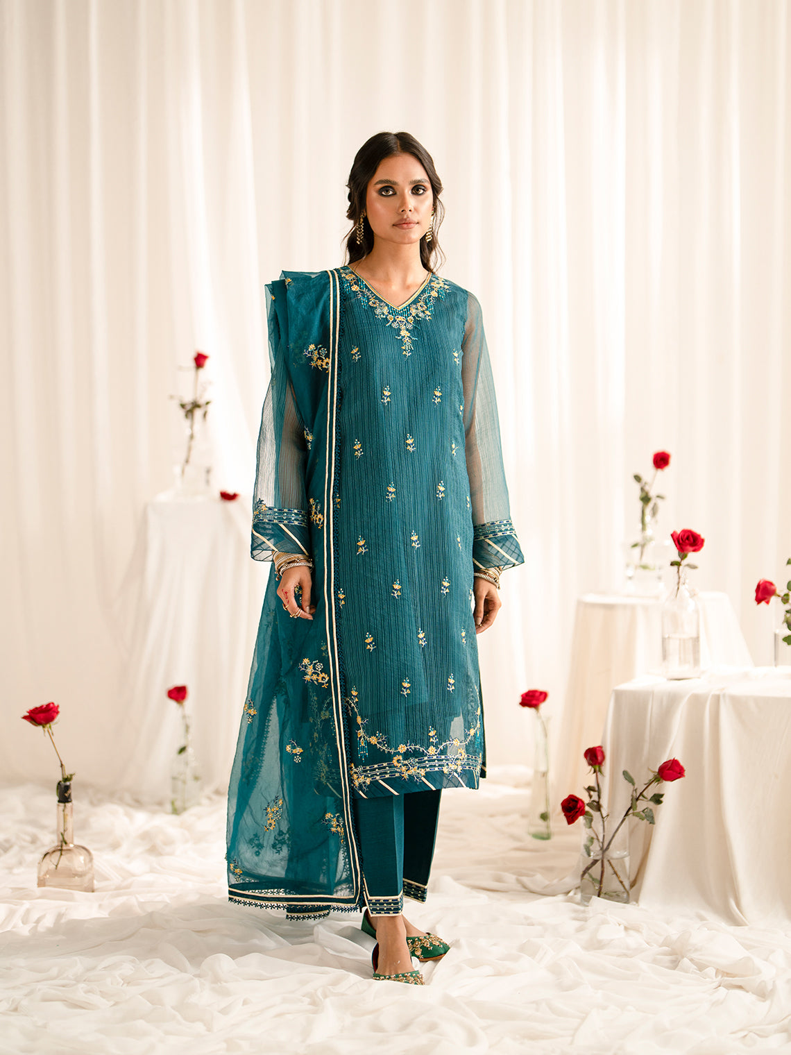 Fozia Khalid | Eid Edit 24 | Ayla - Khanumjan  Pakistani Clothes and Designer Dresses in UK, USA 