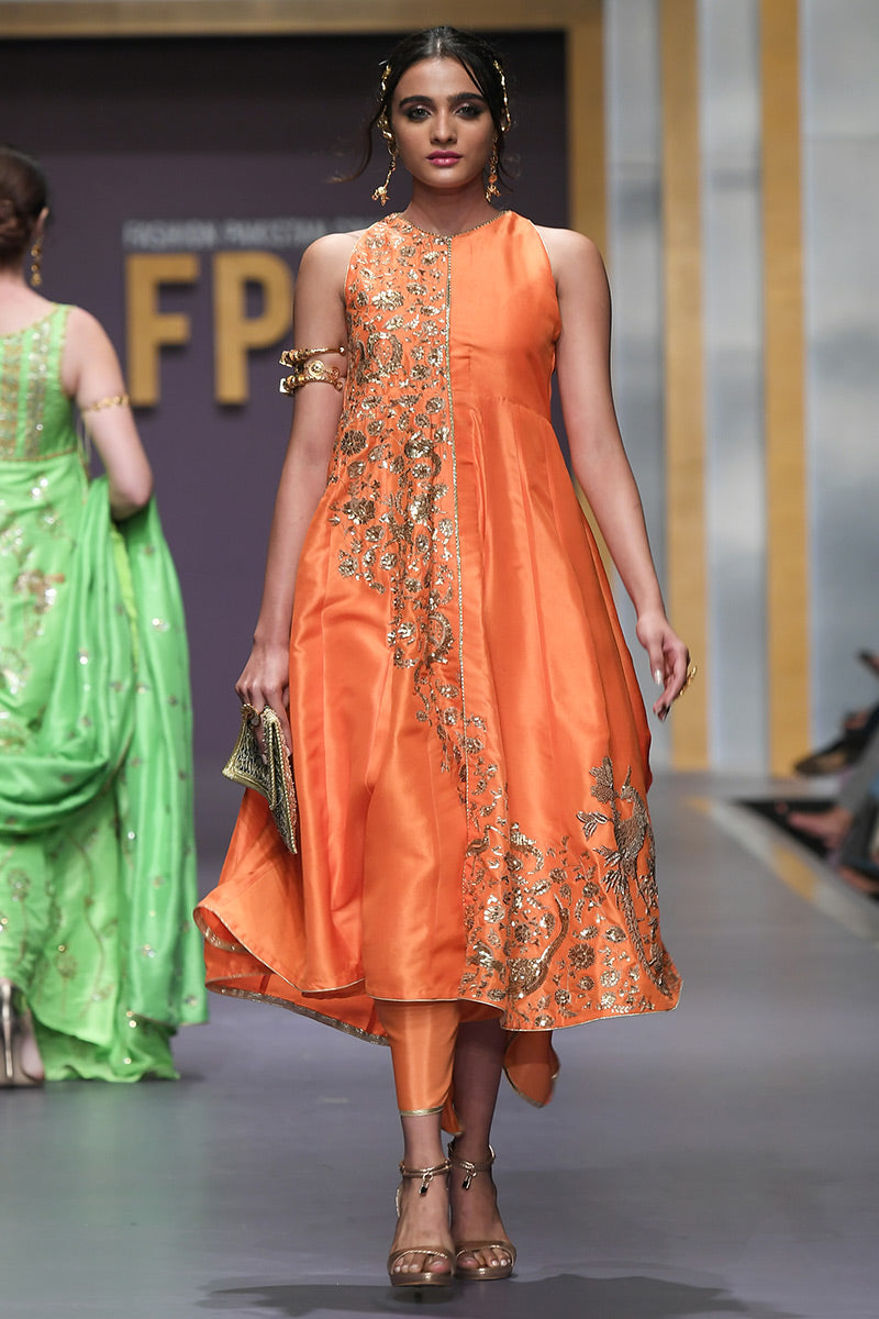 The Pink Tree Company | Wedding Wear | TANGERINE PHOENIX - Khanumjan  Pakistani Clothes and Designer Dresses in UK, USA 