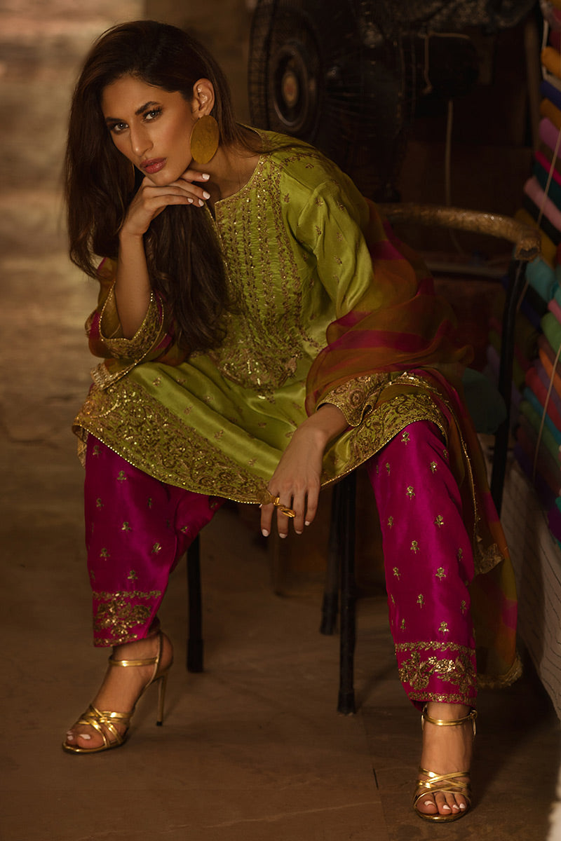 The Pink Tree Company | Wedding Wear | CITRUS PLEASURE - Khanumjan  Pakistani Clothes and Designer Dresses in UK, USA 