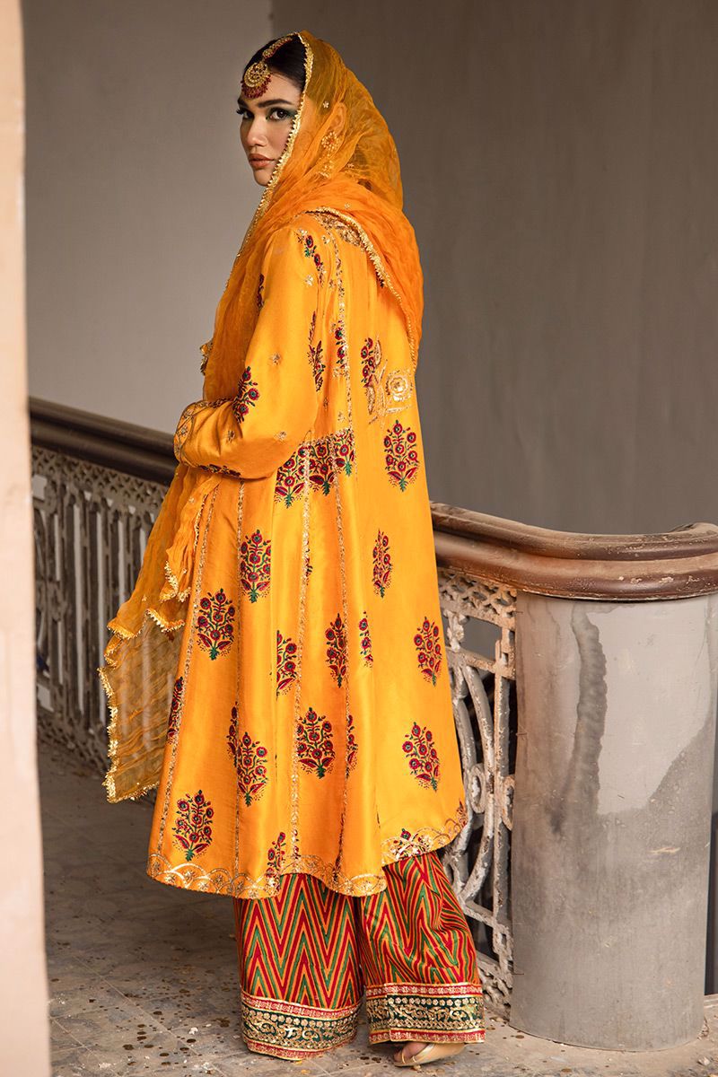 The Pink Tree Company | Wedding Wear | SAFFRON SYMPHONY - Khanumjan  Pakistani Clothes and Designer Dresses in UK, USA 