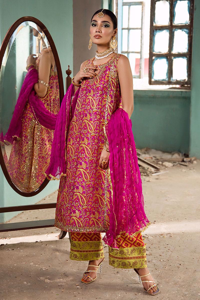 The Pink Tree Company | Wedding Wear | PERIDOT IN PINK - Khanumjan  Pakistani Clothes and Designer Dresses in UK, USA 