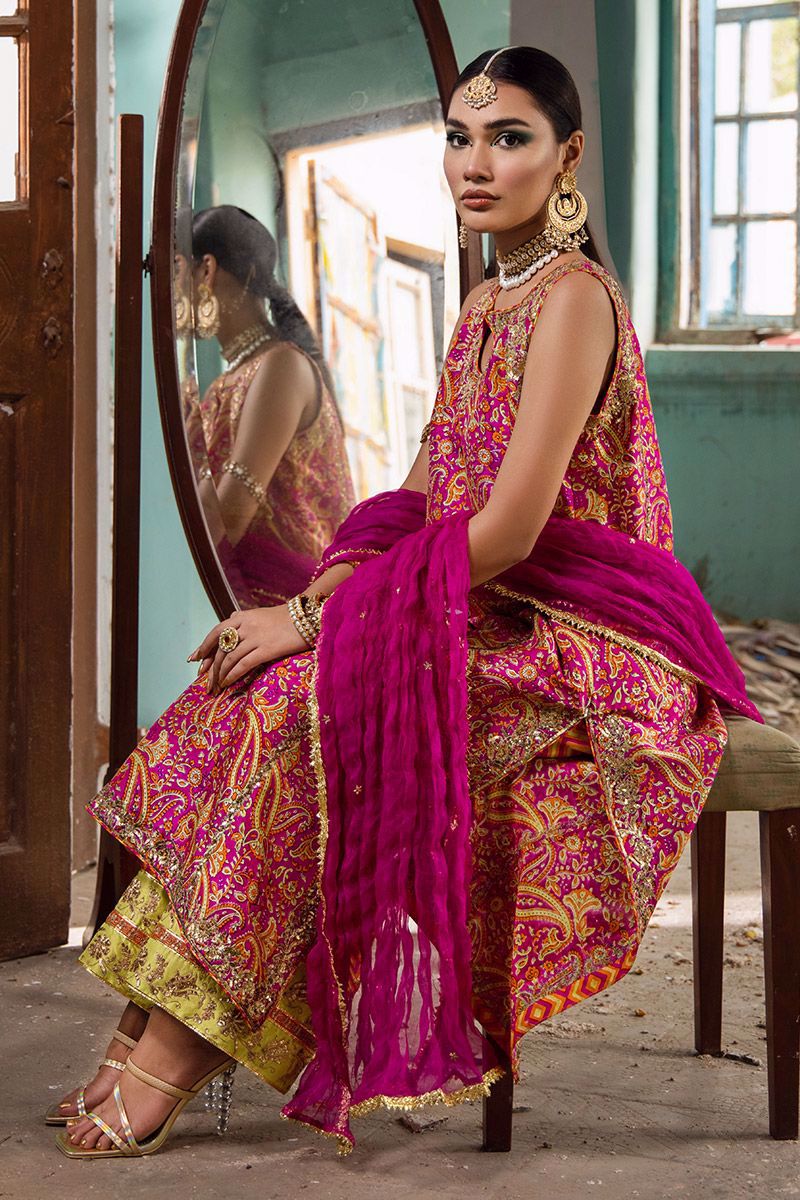 The Pink Tree Company | Wedding Wear | PERIDOT IN PINK - Khanumjan  Pakistani Clothes and Designer Dresses in UK, USA 