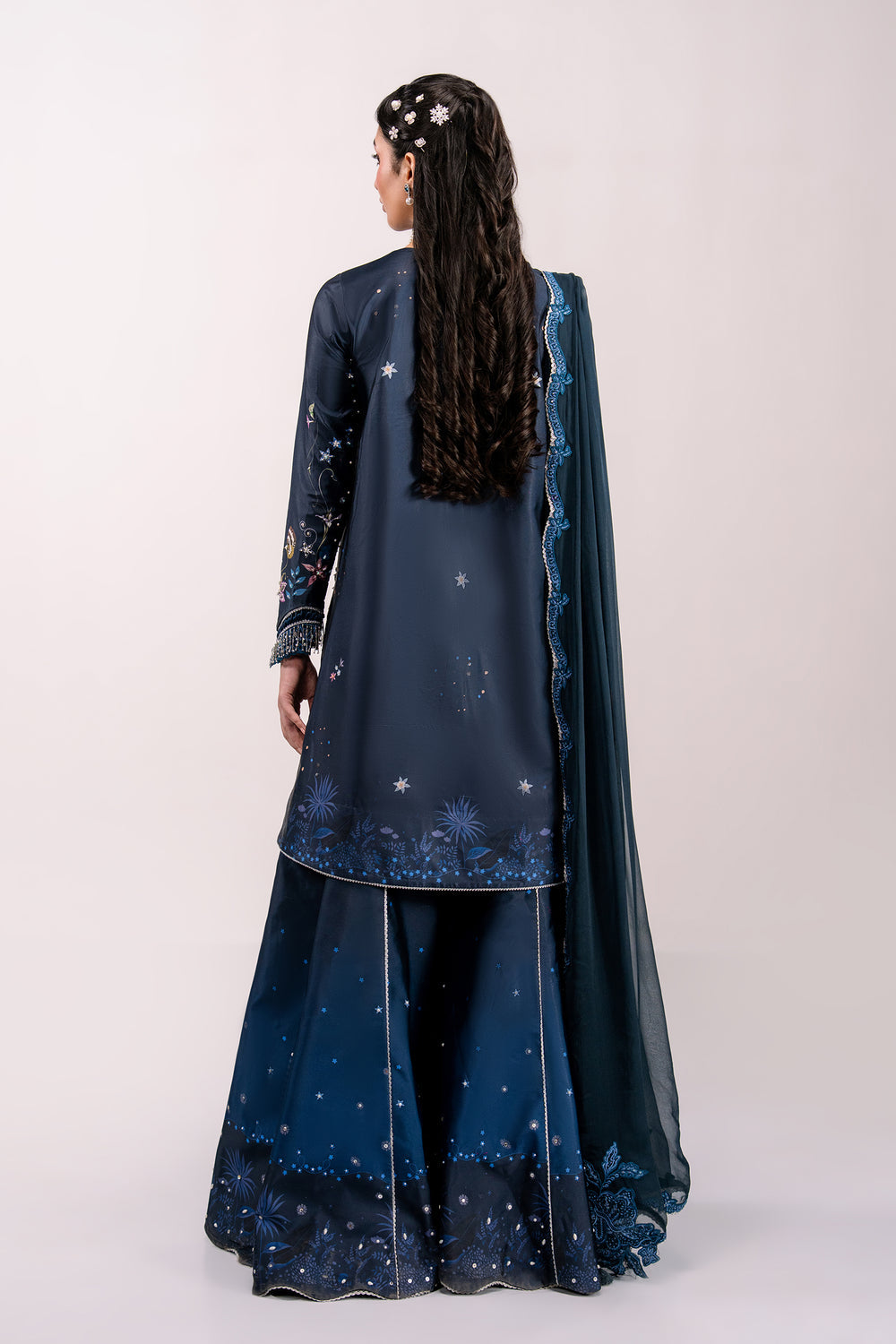 Qalamkar | Luxe Silk 26 | QSL-06 NERINA