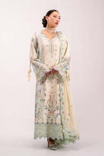 Qalamkar | Luxe Silk 26 | QSL-01 AZURE
