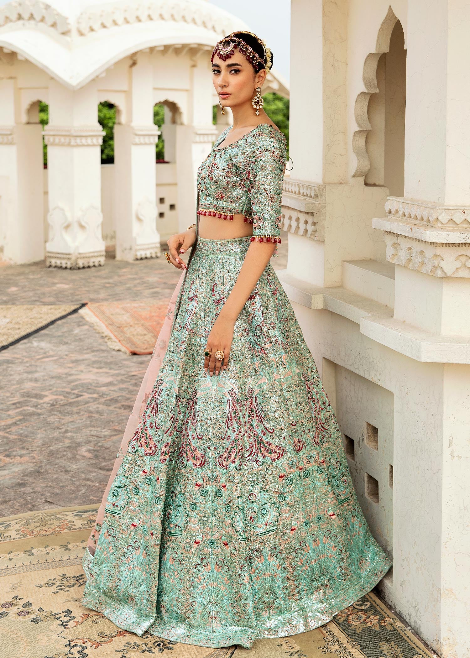 Waqas Shah | Taj Mahal | MAH BANO - Khanumjan  Pakistani Clothes and Designer Dresses in UK, USA 