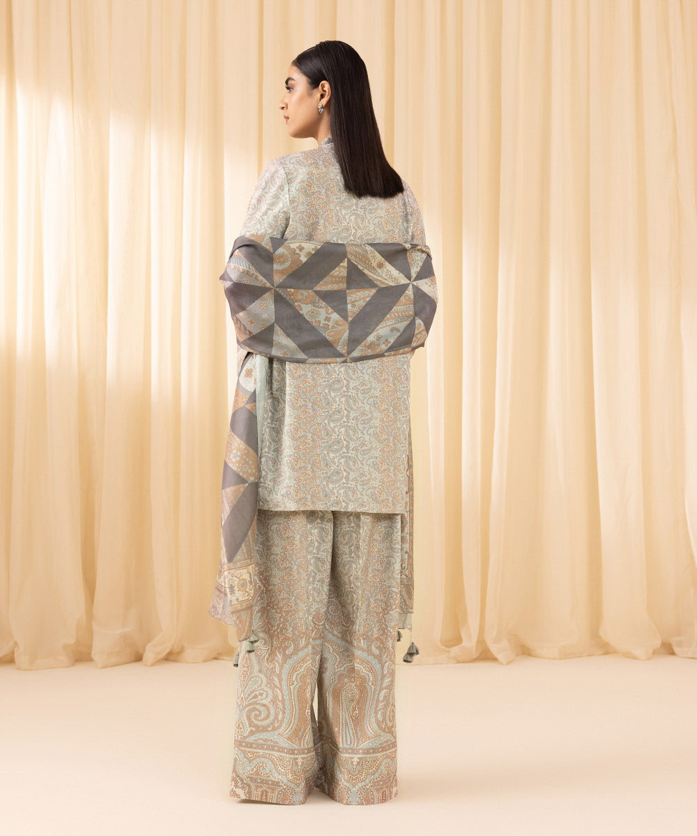 Sapphire | Festive 24 | SILK SUIT SS05