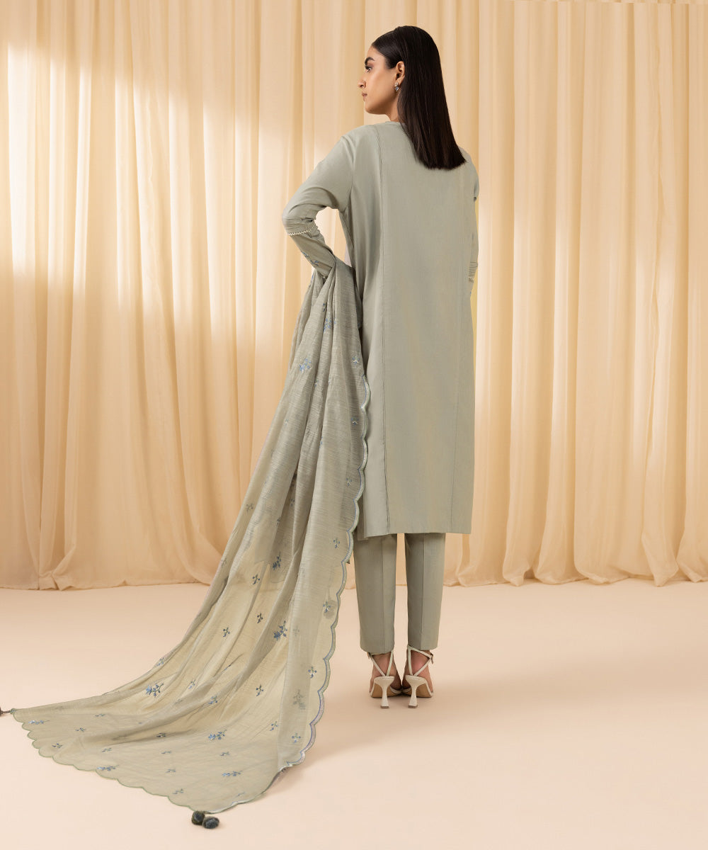 Sapphire | Festive 24 | COTTON SATIN SUIT 46