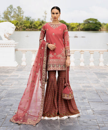 Sapphire | Festive 24 | RAW SILK SUIT 84