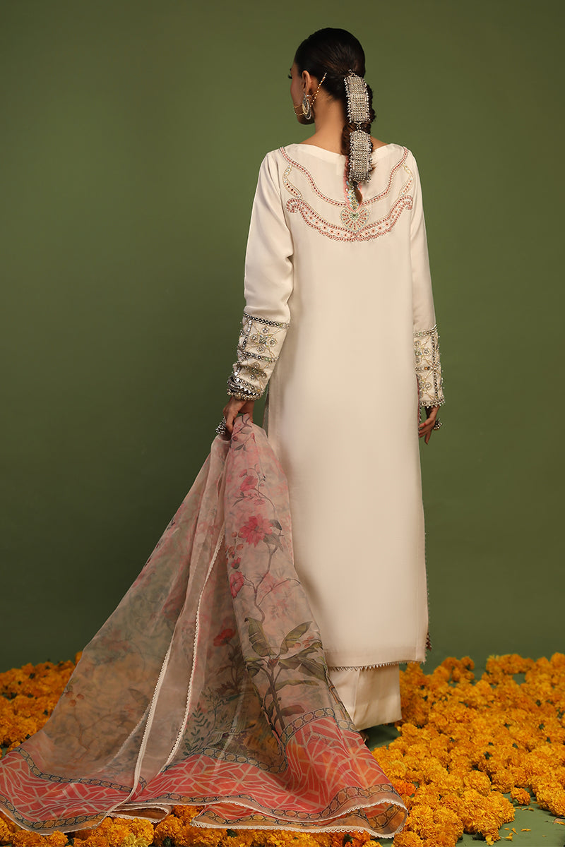 Wardha Saleem | Luxury Pret Traditional Wear | AKS - SHIRT WITH PANTS (2 PC)