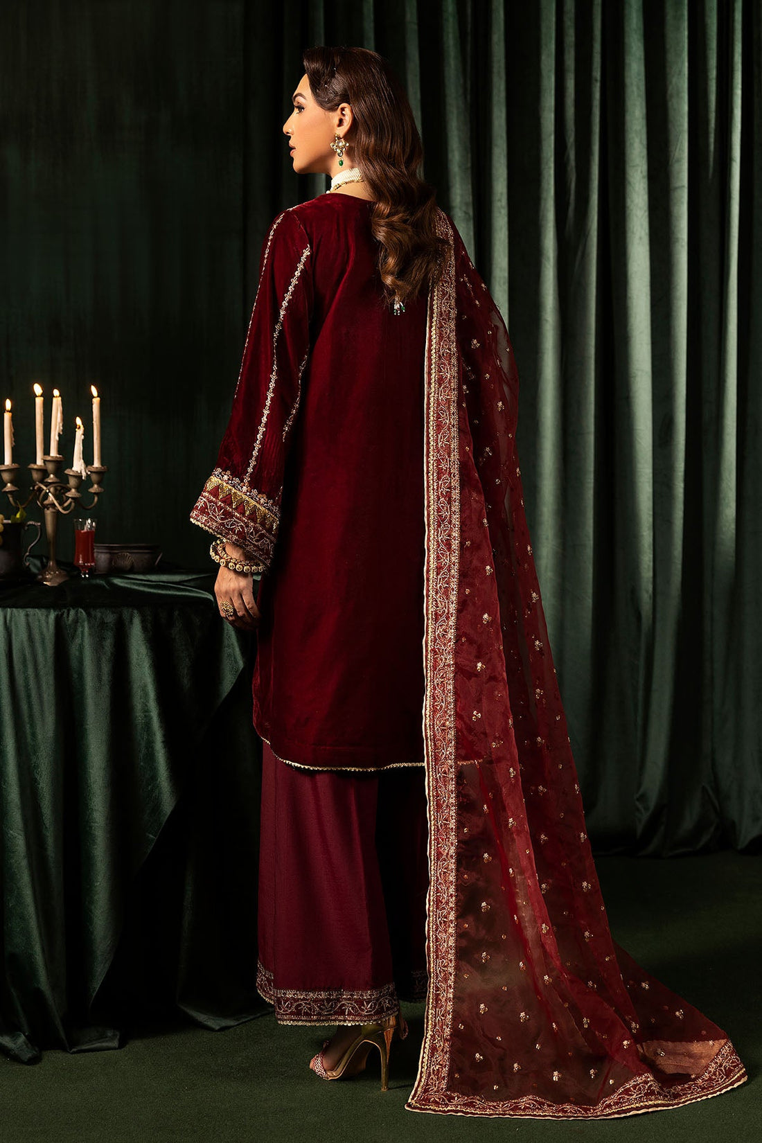 Motifz | Velvet Formals | 5099-SANDAL