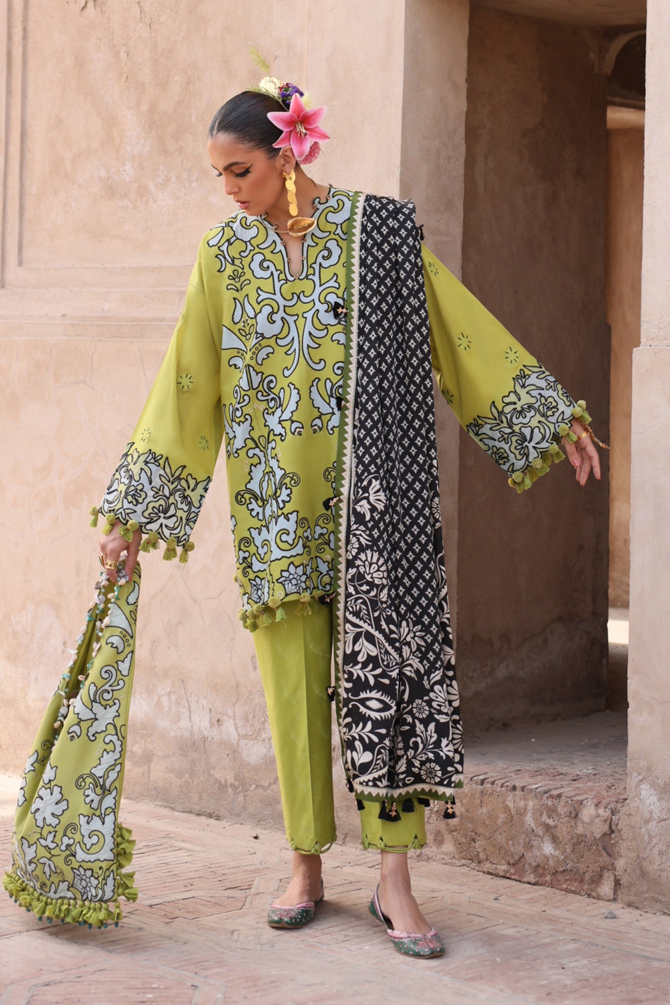 Elan | Luxury Lawn 25 | SOLENE (EL25-03 A)