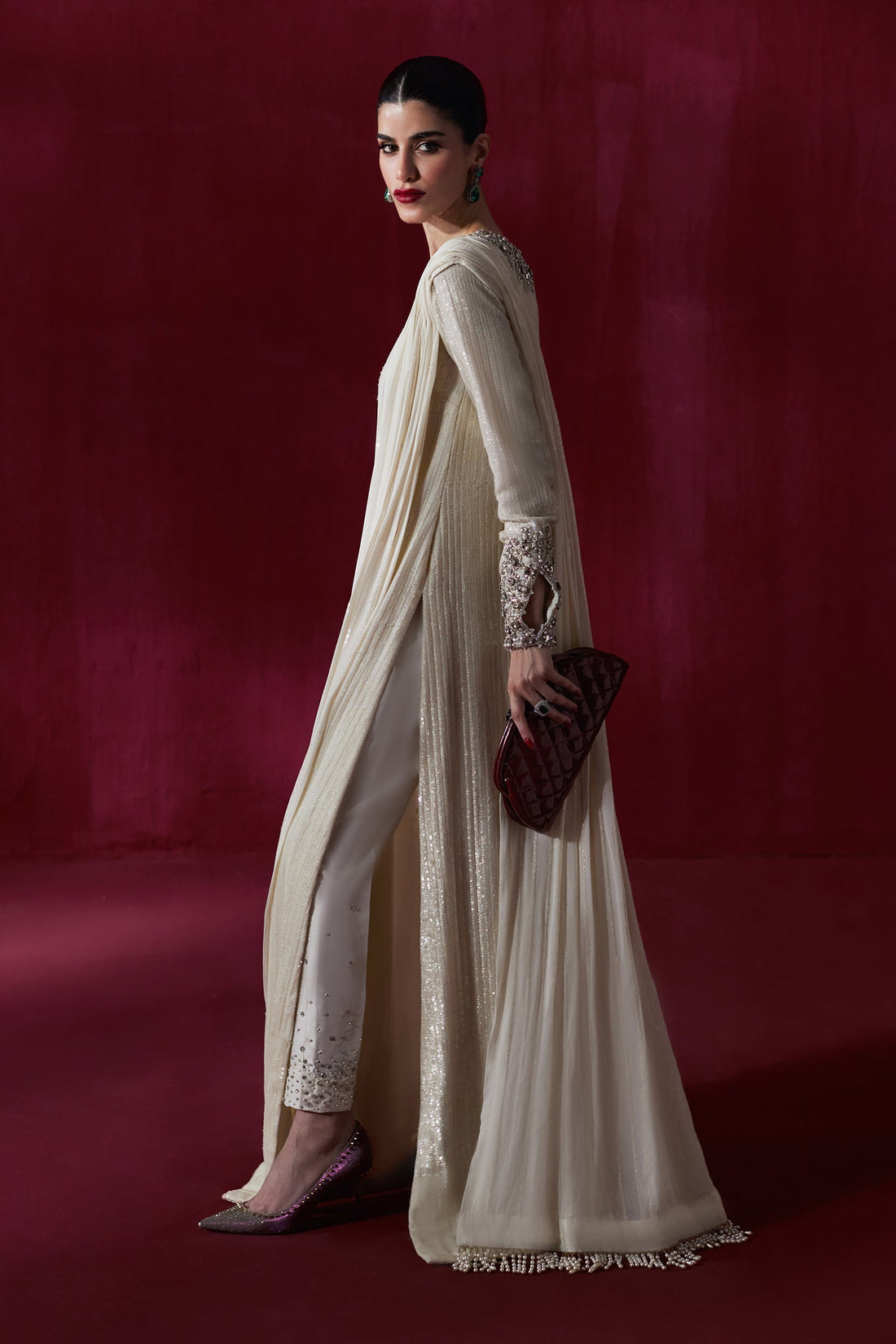 Elan | Luxury Wedding Wears | POUSSIÈRE DE LUNE (EP-20997)