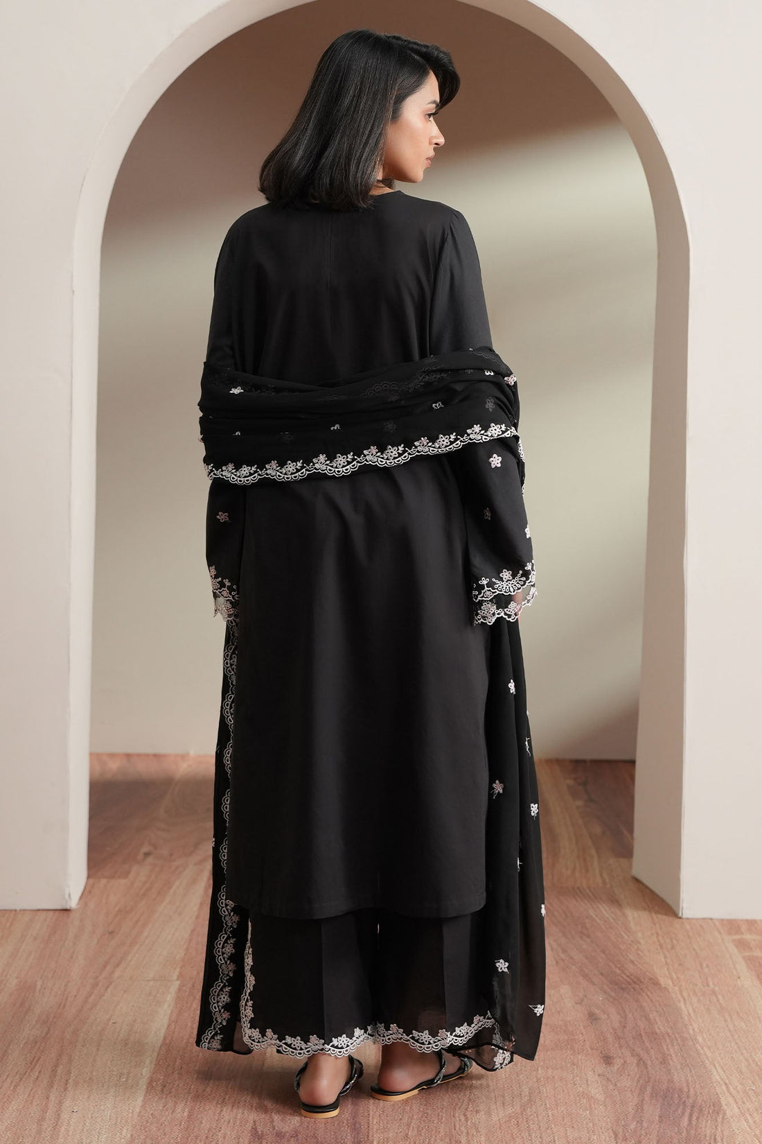 Cross Stitch | Mahiri Embroidered Collection 26 | NOIR CANVAS