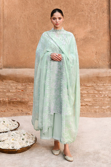 Cross Stitch | Eid Lawn 26 | SAGE GREEN