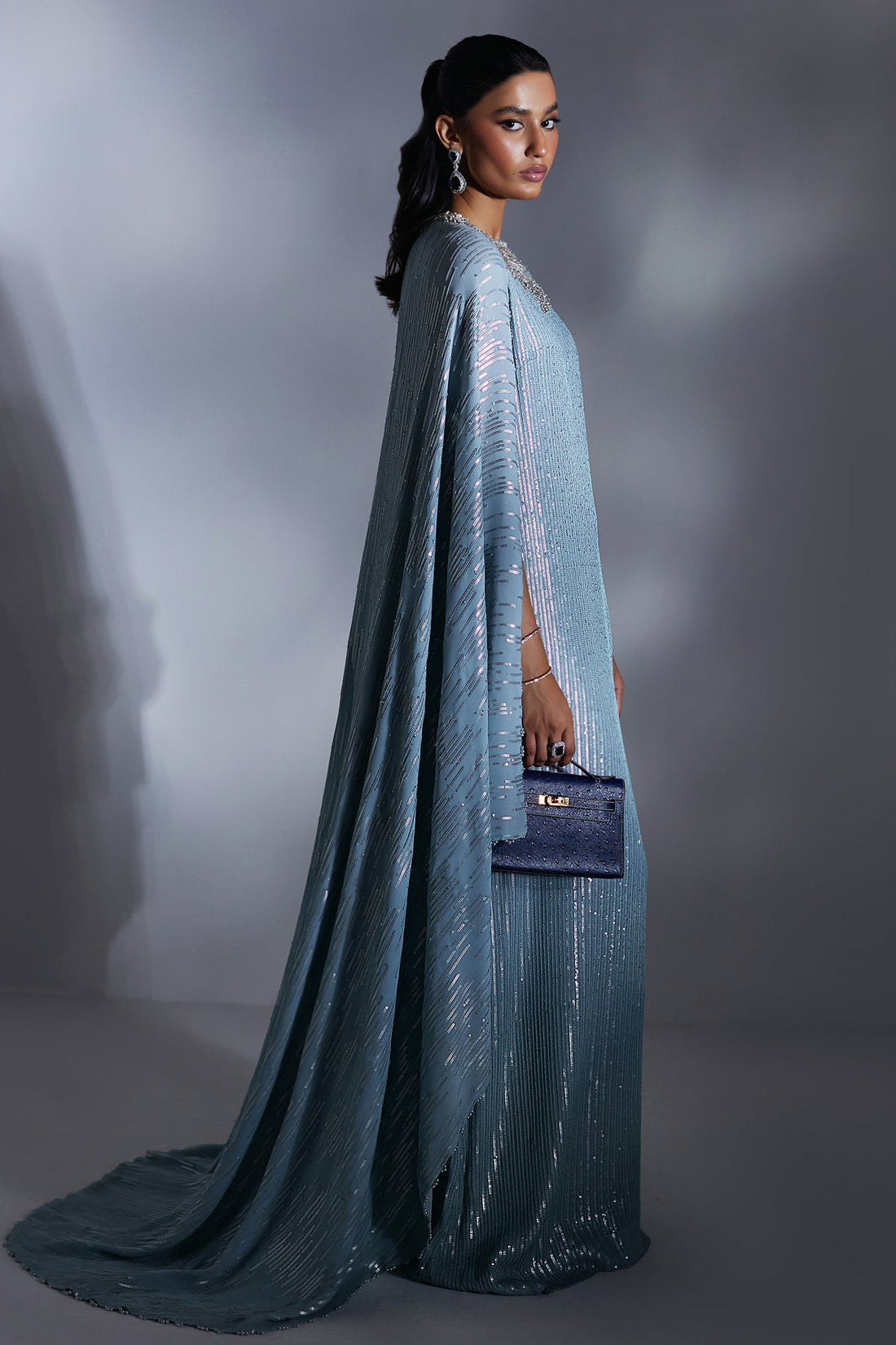 Elan | Luxury Wedding Wears | POUSSIÈRE D'ÉTOILES (EP-20883)