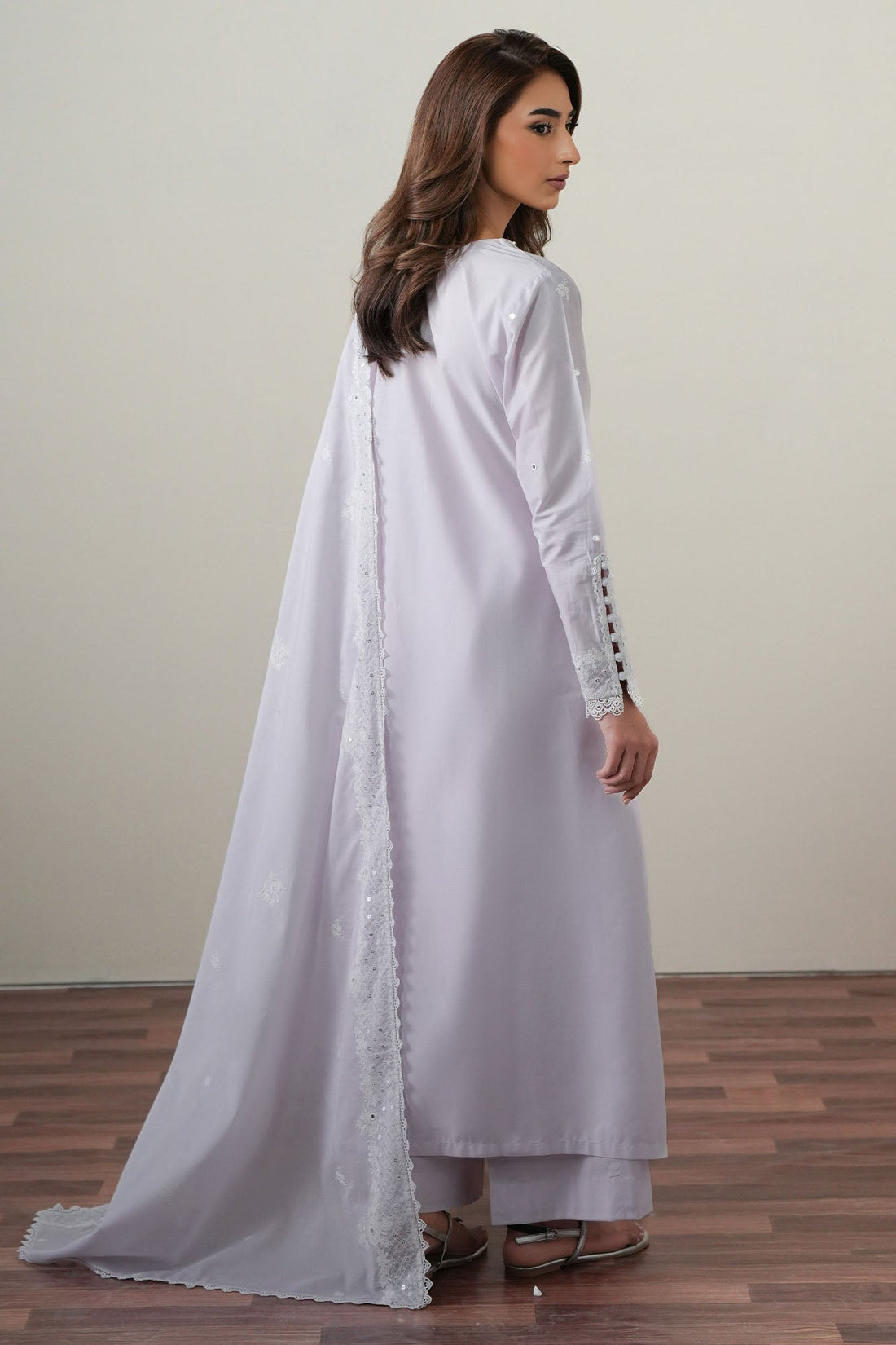 Cross S titch | Mahiri Embroidered Collection 26 |VIOLET DREAM