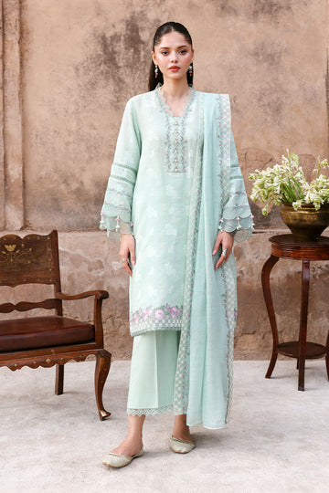 Cross Stitch | Eid Lawn 26 | MISTY MINT