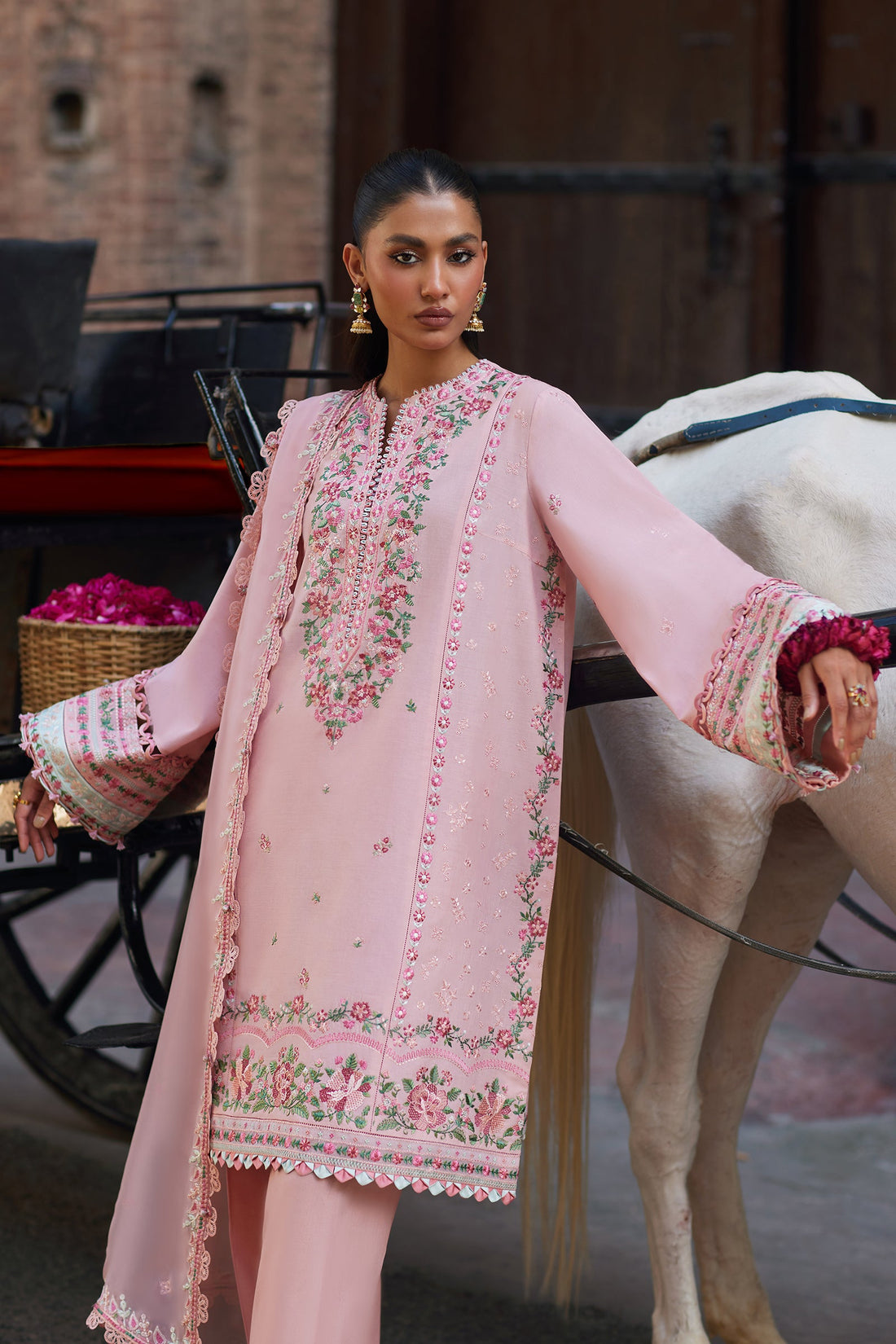 Zaha | Festive Lawn 24 | AYSEL (ZF24-07) - Khanumjan  Pakistani Clothes and Designer Dresses in UK, USA 