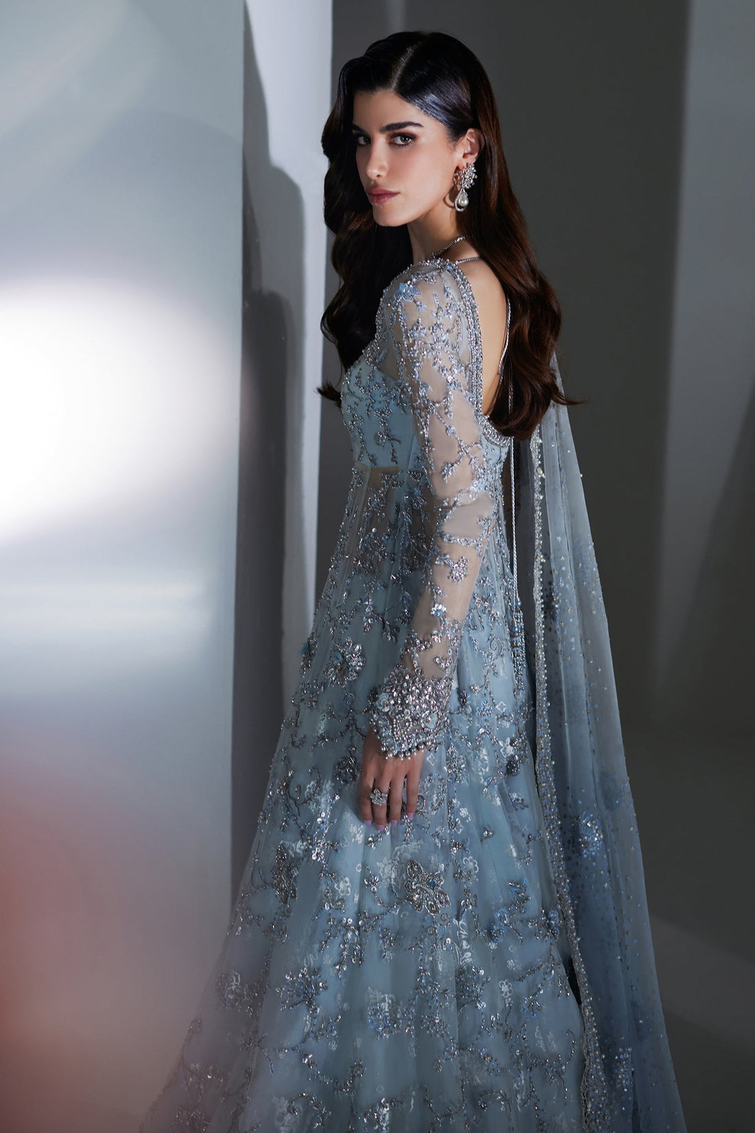 Elan | Luxury Wedding Wears | CRISTAL ÉTOILÉ (EP-20887)