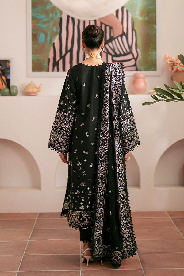 Saffron | Mystere Festive Lawn | Ebony - Khanumjan  Pakistani Clothes and Designer Dresses in UK, USA 