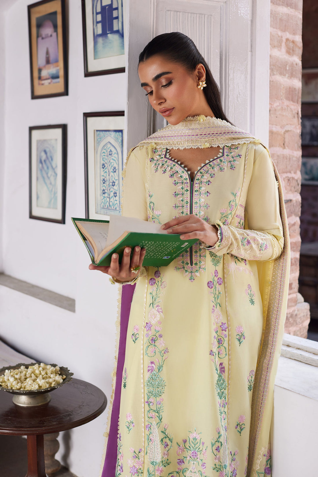 Zaha | Festive Lawn 24 | LANA (ZF24-09) - Khanumjan  Pakistani Clothes and Designer Dresses in UK, USA 