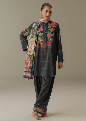 Zara Shahjahan | Coco Prints 25 |  Olive Hour-5A