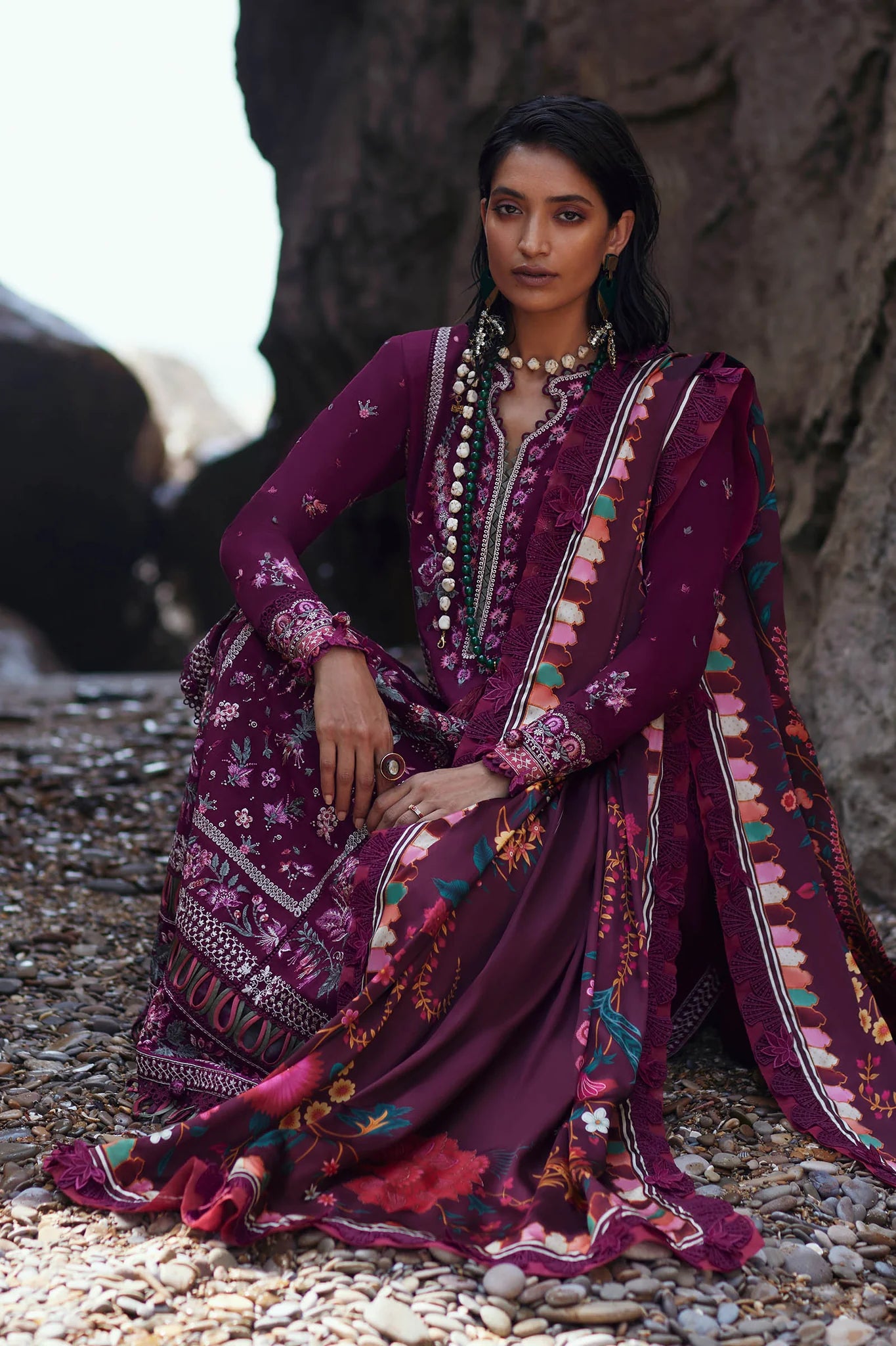 Elan | Winter 23 | ELNAZ (EW23-05) - Khanumjan  Pakistani Clothes and Designer Dresses in UK, USA 