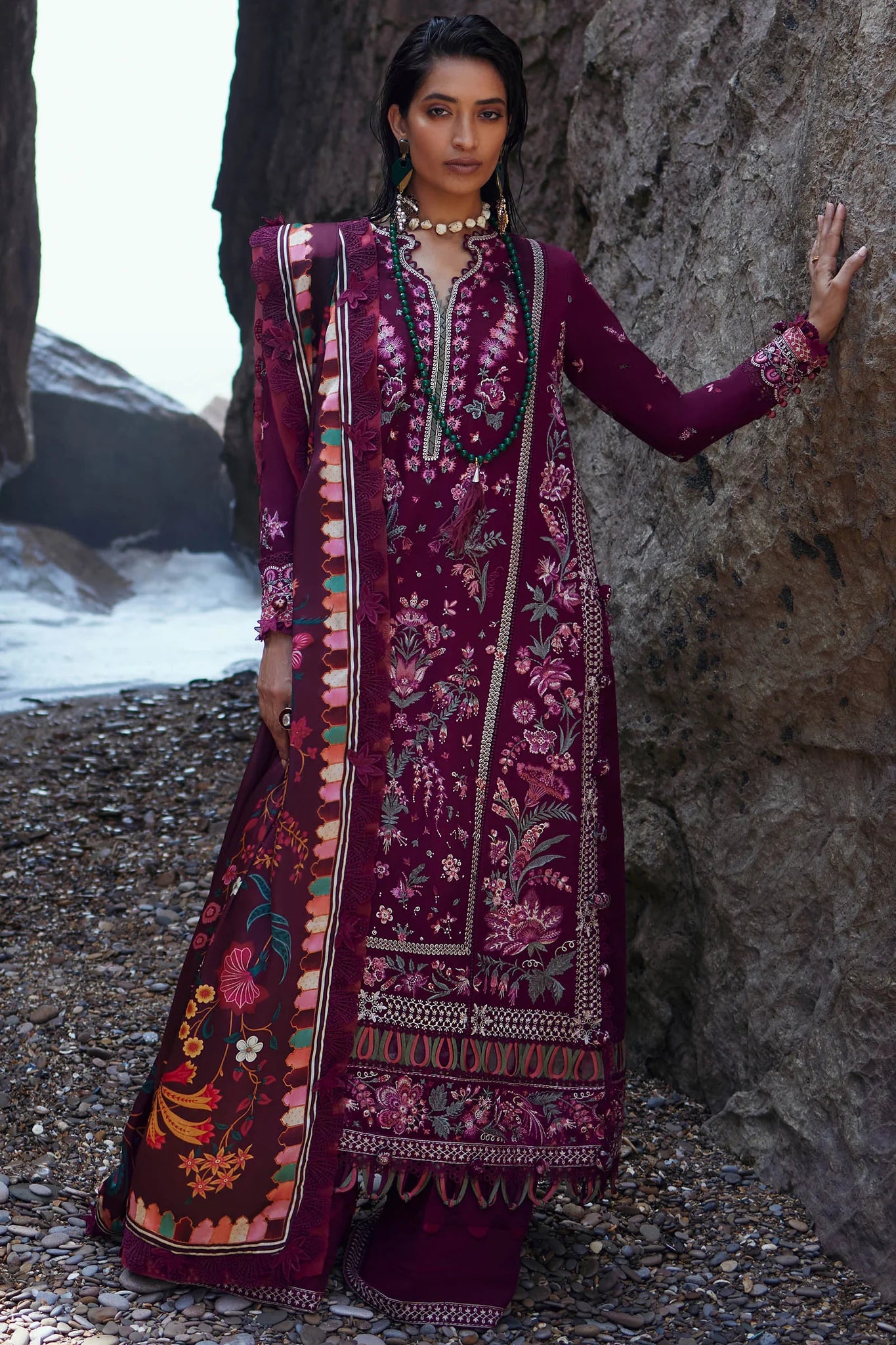 Elan | Winter 23 | ELNAZ (EW23-05) - Khanumjan  Pakistani Clothes and Designer Dresses in UK, USA 