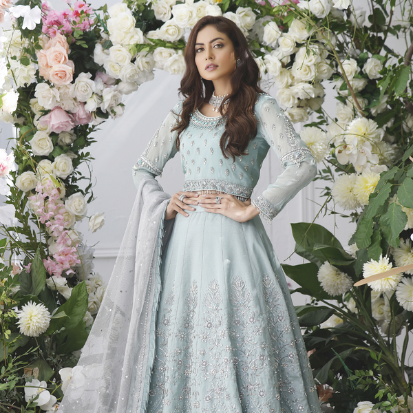 Wahajmkhan | Eden wedding Formals | MINT FEROZI LENGA - Khanumjan  Pakistani Clothes and Designer Dresses in UK, USA 