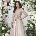 Wahajmkhan | Eden wedding Formals | ROSE GOLD ANARKALI & LENGA - Khanumjan  Pakistani Clothes and Designer Dresses in UK, USA 